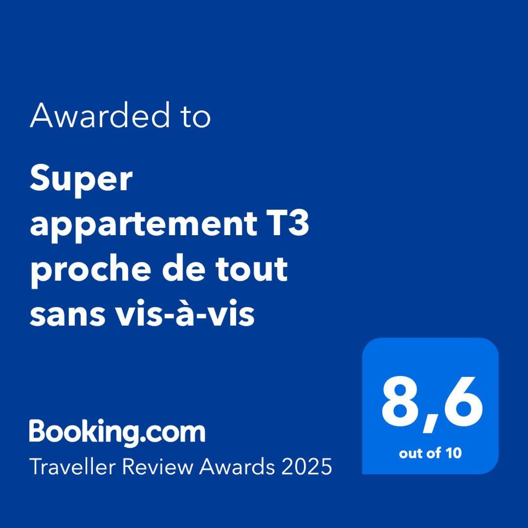 Super Appartement T3 Proche De Tout Sans Vis-A-Vis ฟอร์-เดอ-ฟร็องส์ ภายนอก รูปภาพ